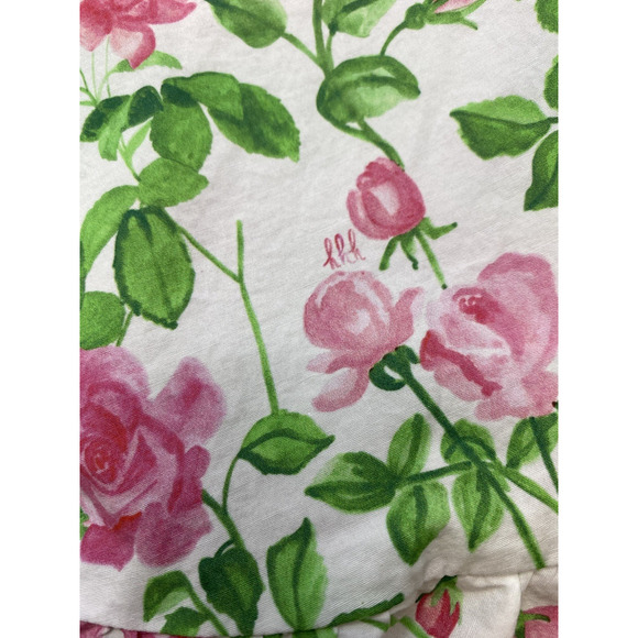 Hill House Size Small Isabella Smocked Crop Top Midi Floral Skirt Prairie Vacay - Picture 11 of 11